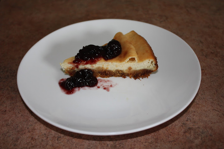 Finished Tofu Cheesecake (Photo by Frances Wright)