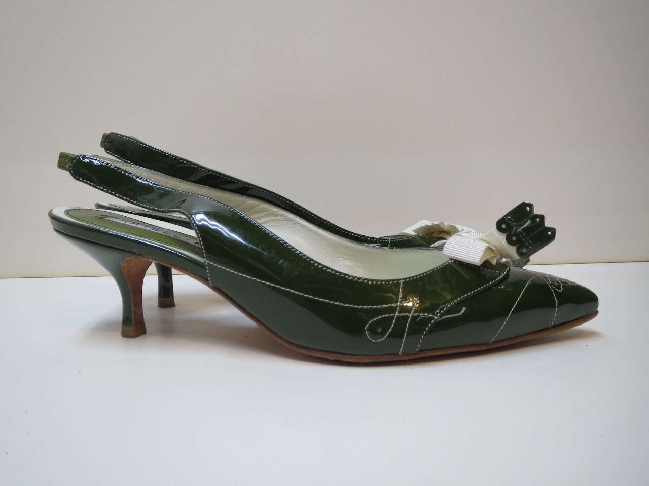 Fratelli Rossetti Slingback Kitten Heels