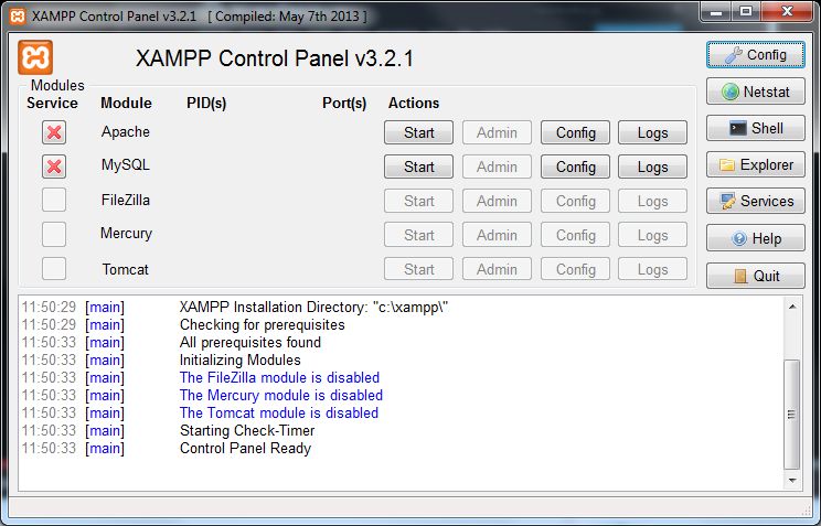 Descarga e instalacin de XAMPP (Apache, PHP, MySQL y phpMyAdmin)