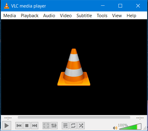 Máy nghe nhạc VLC.