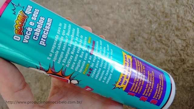 Shampoo Super Bomba da Novex