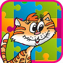 Puzzle for kids mobile app icon