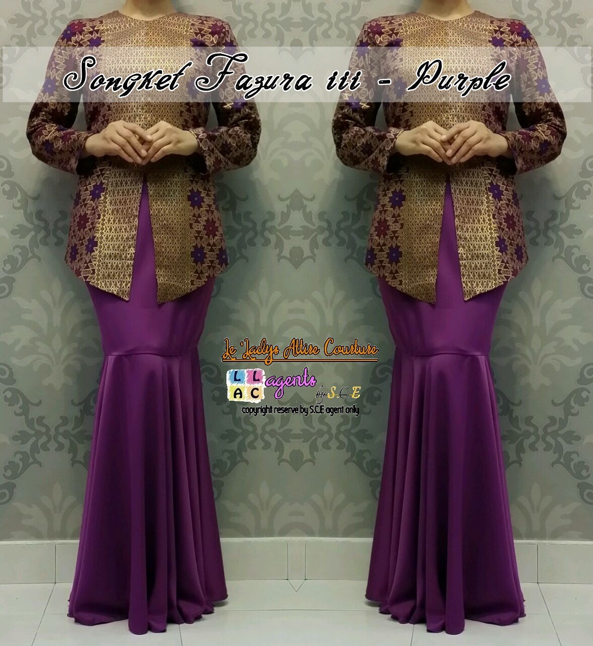  contoh  jubah songket  contoh  jubah songket  aidafashion 