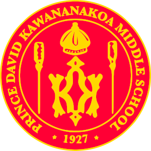 Prince David Kawananakoa Middle School logo