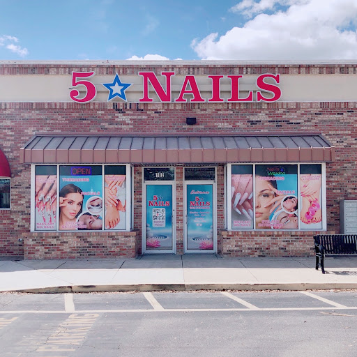 5 Star Nails logo