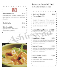 Ashirwad Restaurant menu 4