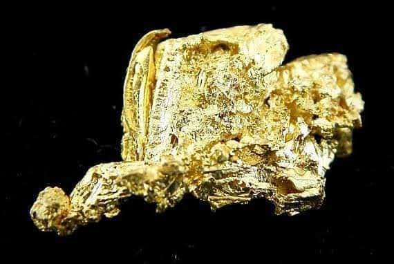 الذهب البلوري ... Crystalline gold 