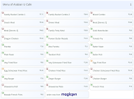 Arabian U Cafe menu 1