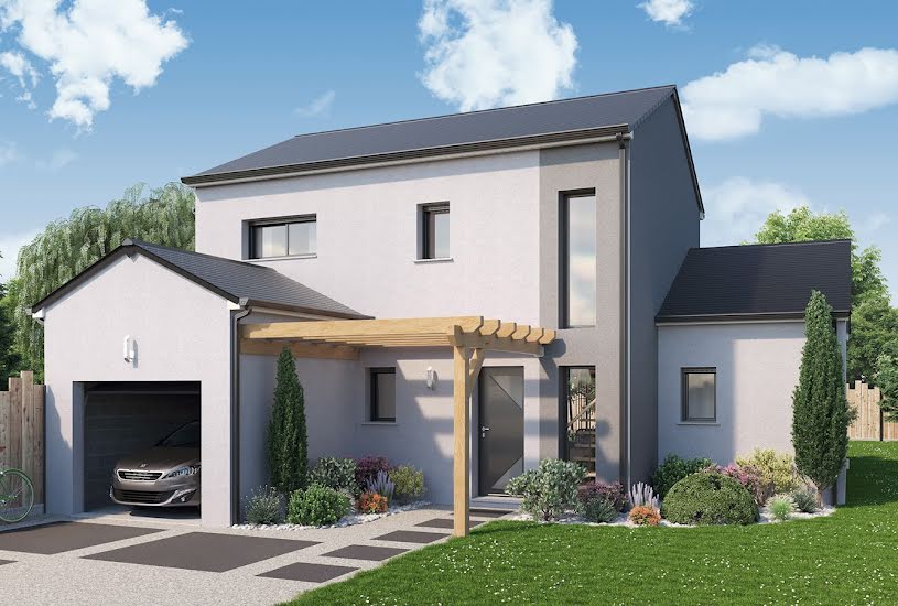  Vente Terrain + Maison - Terrain : 480m² - Maison : 100m² à Lassy (35580) 