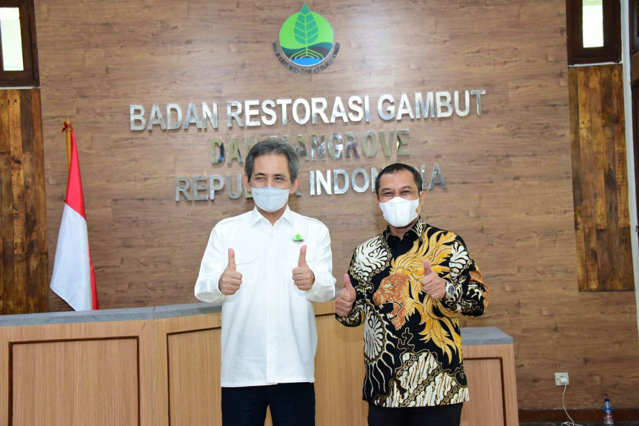 BRGM Siap Bantu Pemkab Bengkalis Lastarikan Gambut dan Mangrove