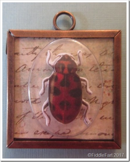 Insect Memory Frame Pendant 2