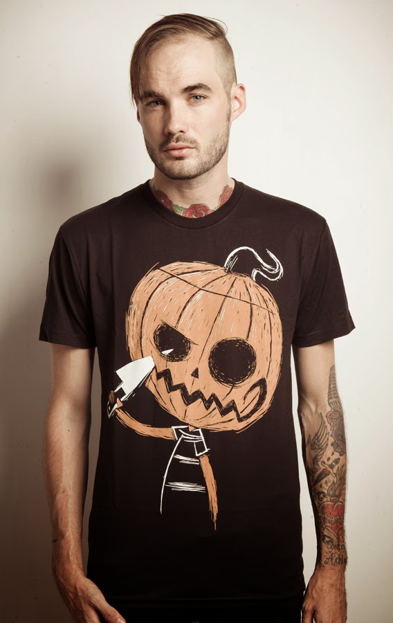 pumpkin tshirt, pumpkin graphic tee, pumpkin carving smile, pumpkin goth shirt, pumpkin horror cute, pumpkin comiccon shirt, pumpkin knife shirt, pumpkin stabbing eye shirt