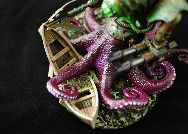 Mariners Blight - A Maritime Inspired Lovecraftian Chaos Marine Army  Blight_Defiler_Painted_08