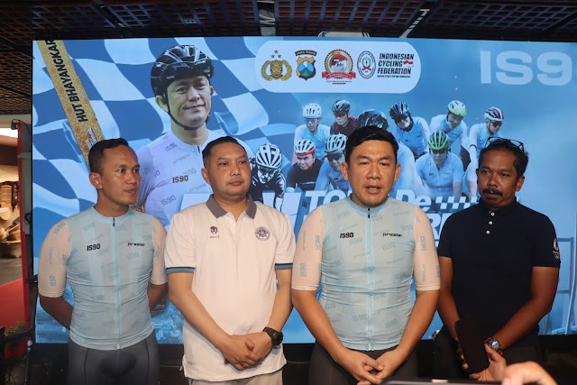 Sambut Hari Bhayangkara ke - 78 Polda Jatim Gelar Balap Sepeda Tour de Panderman*