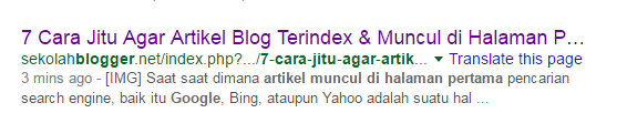 7 Cara Jitu Agar Artikel Blog Terindex & Muncul di Halaman Pertama (Page One) Google