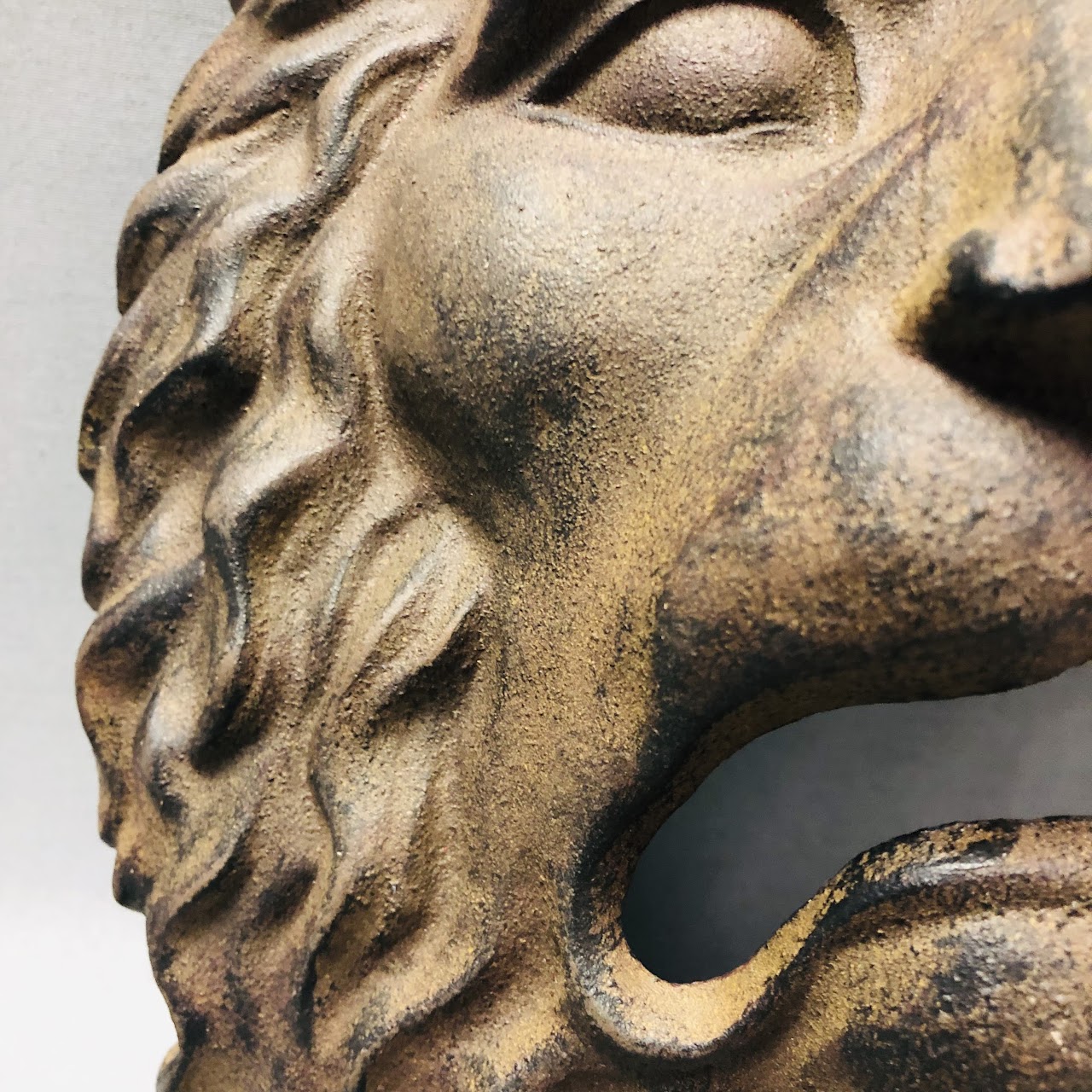 Cast Iron Lion's Head