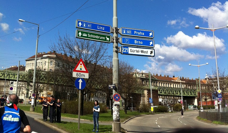 Про марафон в Вене. 