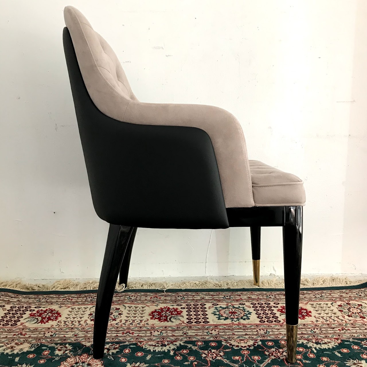 Contemporary Tufted Armchair