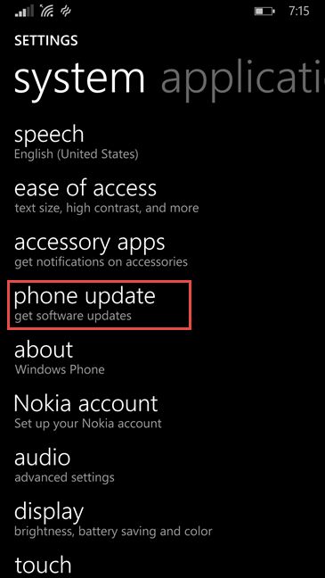 cập nhật, nâng cấp, Windows Phone 8.1, Windows 10 Mobile, Cố vấn nâng cấp