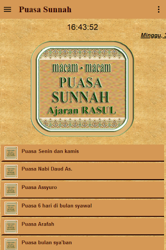 Puasa Sunnah Ajaran Rasul