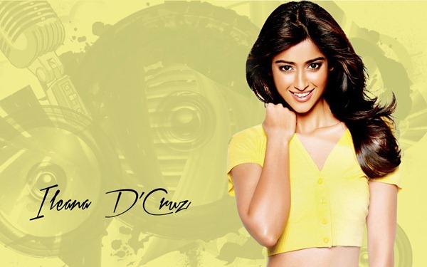 Ileana D-Cruz Smile Wallpaper