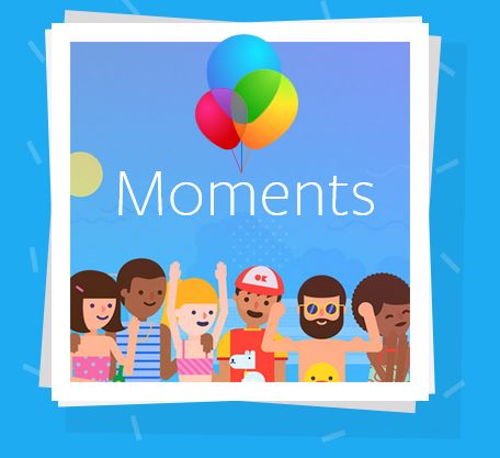 Facebook, Moments, แอพ, สมาร์ทโฟน, มือถือ