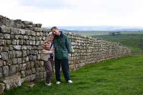 Mom and dad at Hadrian's Wall