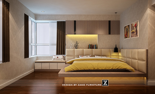 Thiết kế nội thất căn hộ chung cư 147m2, 3 phòng ngủ khu Central Sunrise City 9