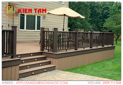 Công ty bán sàn gỗ ngoài trời TECWOOD,Decking WPC giá rẻ,uy tín,chất lượng S13