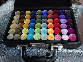 polyester colors pom box