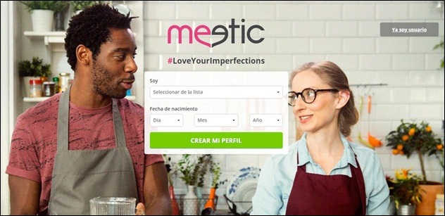 Abrir mi cuenta Meetic - Cómo registrarse