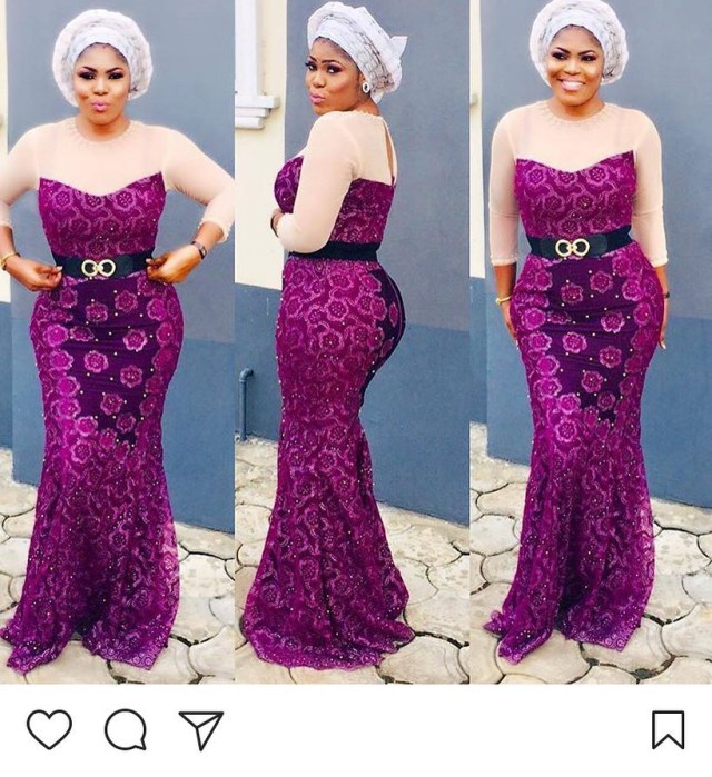 nigerian lace dresses 2018