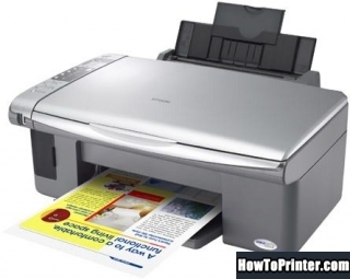 Reset Epson CX3500 printer use Epson resetter