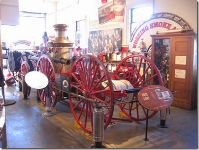 IMG_3686 1860 Hose Cart at the Belmont Firehouse in Portland, Oregon on September 11, 2008