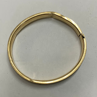 14K Gold Bangle