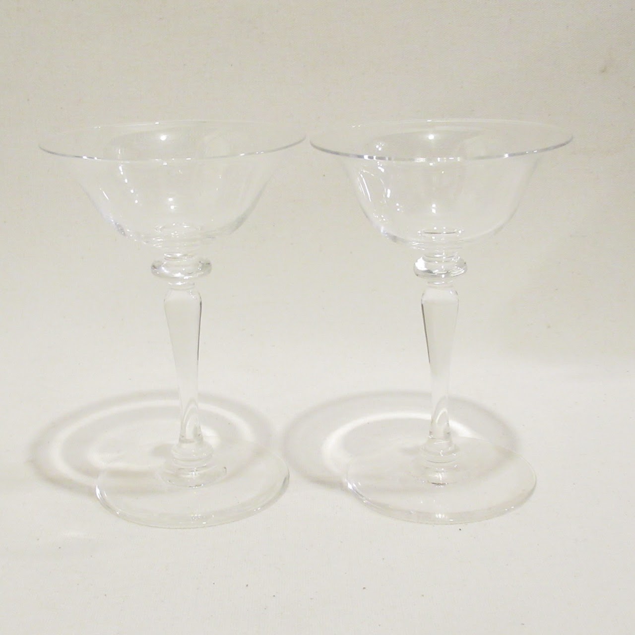 Steuben Stemware Lot