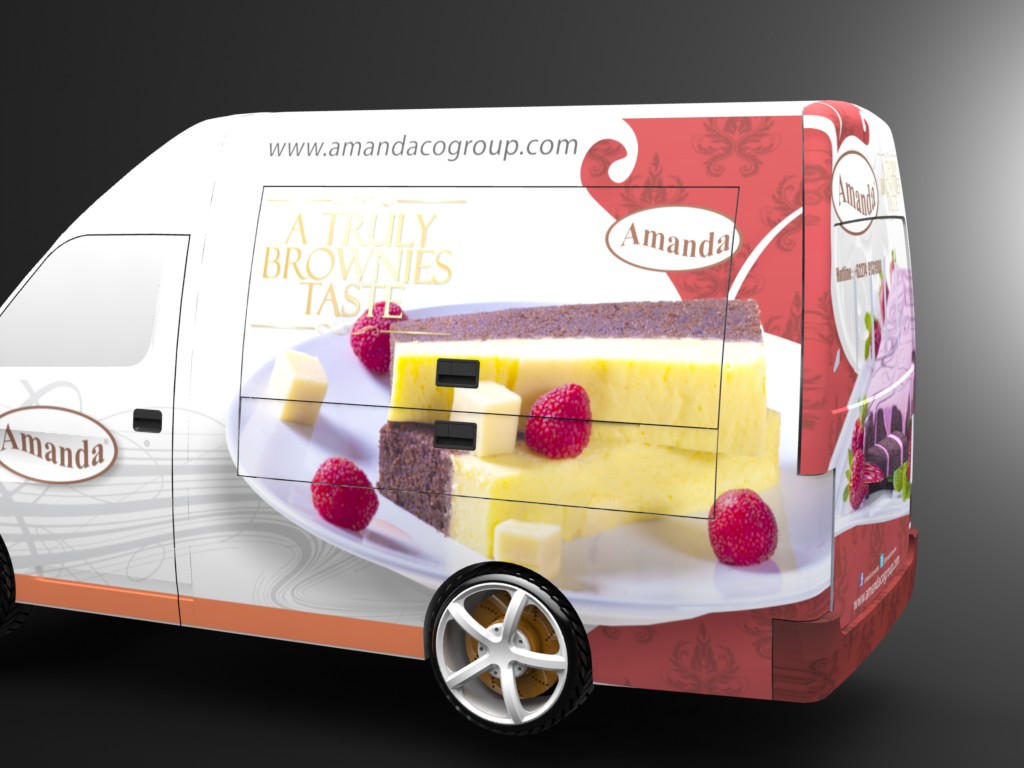 Gnp Design New Moko Mobil Toko Amanda Bakery