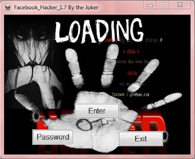 Cara Hack Facebook Menggunakan Facebook Hacker 1.7 By The Joker 2011  1.7