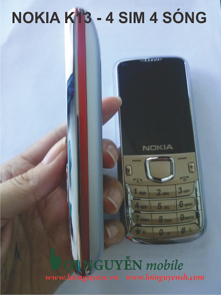 Dien thoai nokia k13 4 sim 4 song onlinesieu ben