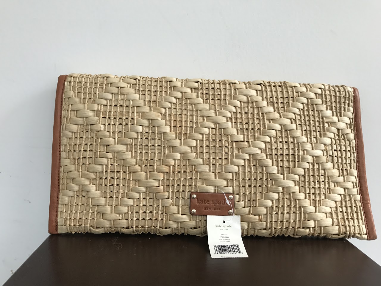 Kate Spade Raffia Clutch