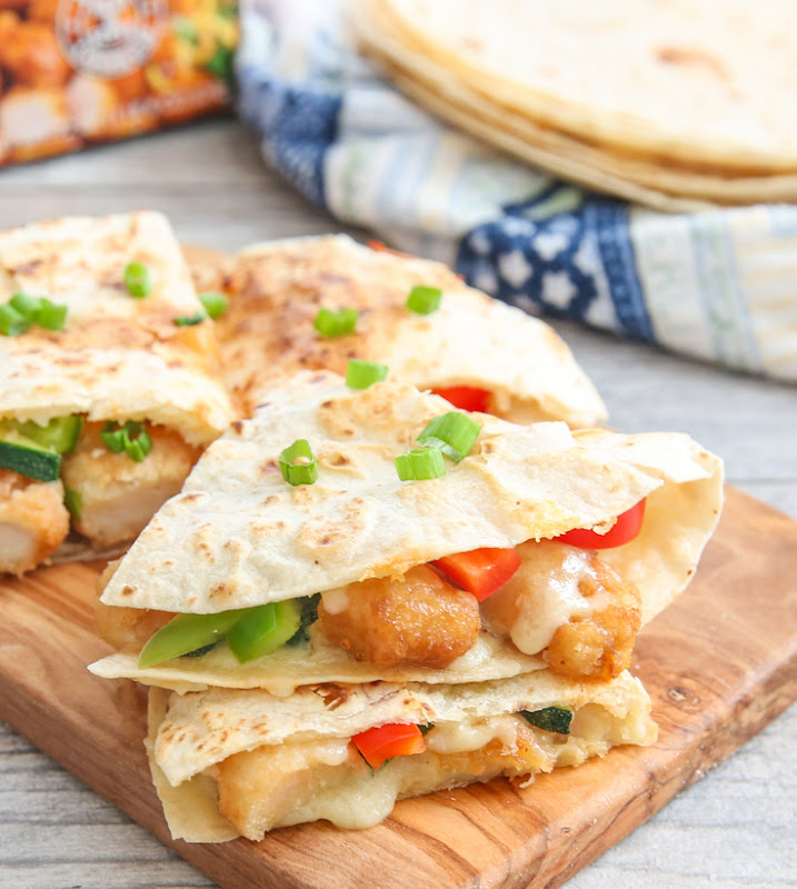 photo of Mandarin Orange Chicken Quesadillas