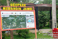 Taman  Geopark Merangin Jambi Terkesan Tidak Ter urus