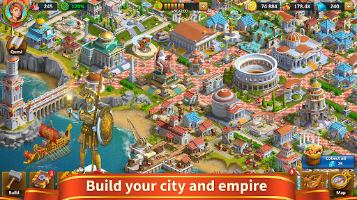 Screenshot Rise of the Roman Empire. Rome