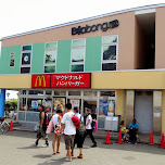 McDonalds at enoshima beach in japan in Fujisawa, Japan 