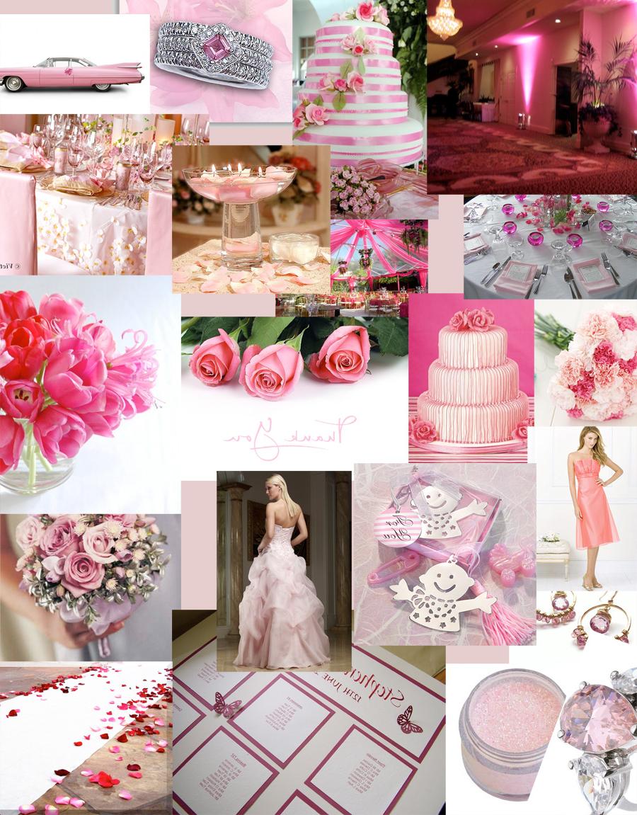 Baby pink wedding theme