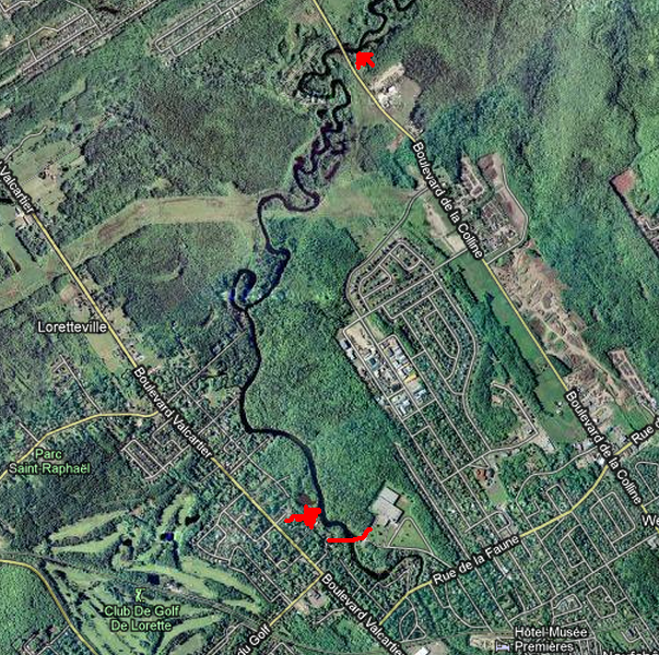 Les AA de la pêche 20100606 Québec Rivière StCharles