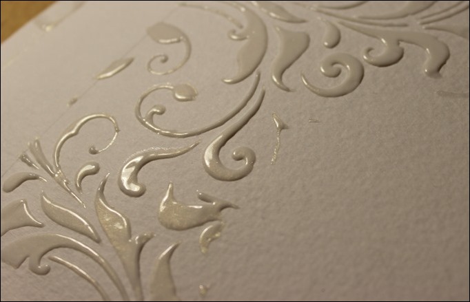 Embossing Paste Perfect Pearls Distress Ink Tim Holtz Stencil Stampin Up Love you Lots Frog Card 03