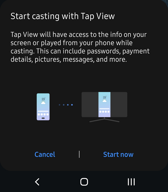 Tap View เป็นวิธีที่ค่อนข้าง... ในการเชื่อมต่อทีวีกับสมาร์ทโฟนของคุณ