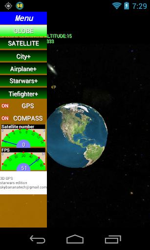 3D GPS satellite