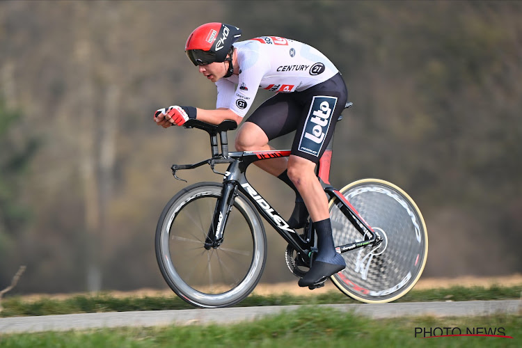 Jonge Belg van Lotto Soudal heeft KOM-trui te pakken in de Ronde van Wallonië: "Die lange klim maakte het mij echt moeilijk, maar ben blij dat ik word beloond"